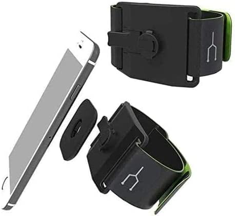 Водоустойчив колан за джогинг Navitech Black за вашия мобилен телефон е Съвместим с изключителен смартфон Moto g200