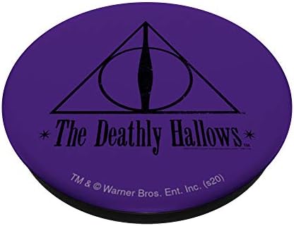 Логото на Harry Potter The Deathly Смъртта PopSockets С възможност за смяна на PopGrip