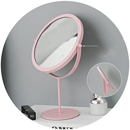 N/A Декоративно Метално Огледало на Жената Десктоп Огледало За Грим Занаят, Стерео Аксесоари за Дома Декор (Цвят: