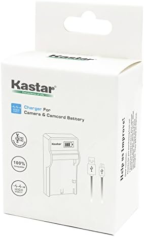 Зарядно устройство Kastar LCD Slim USB за фотоапарати Olympus BLM-1, BLM-01, PS-BLM1 и Olympus C-5060, C-7070, C-8080,