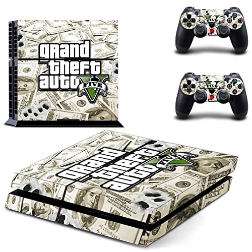 За PS4 ОБИЧАЙНАТА игра Grand GTA Theft And Auto Стикер на корицата на PS4 или PS5 За конзолата PlayStation 4 или