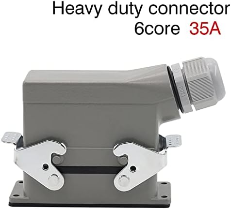 gande 1БР H16B-HSB -006-1 6 жак Основната Heavy air отстрани за резьбового връзка с двойна катарама 35 a500v (Цвят: