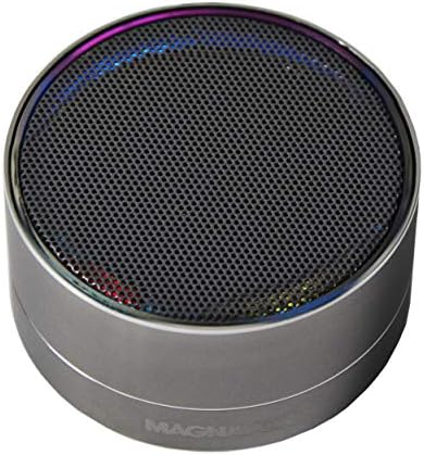 Портативна Bluetooth-колона Magnavox MMA3652-GY с променящите се цвета на джантите сив цвят