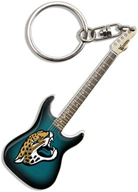 Ключодържател за китара Woodrow Guitar от Sports Каса NFL Джаксънвил Jaguars
