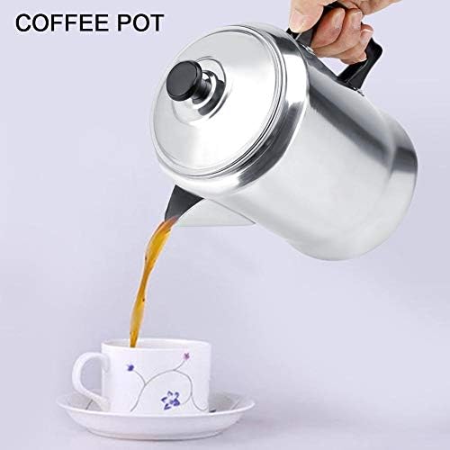 Чайник за кафе, кана за Кафе от Алуминиева сплав обем 3 л, Кана-Филтър с капак за Приготвяне на чай с мляко и кафе,