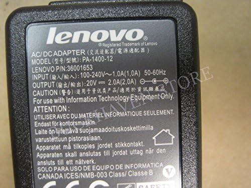 Захранващ Адаптер ac Зарядно Устройство PA-1400-12 за Lenovo IdeaPad U310 4375 13,3ультрабук Нов Истински