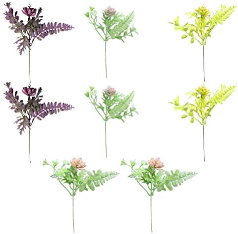 VICASKY Декорации 8 бр. Моделиране на Цветя на Сватбени Растения за Декорация Фалшиви Цветя Изкуствени Цветя (Розово,