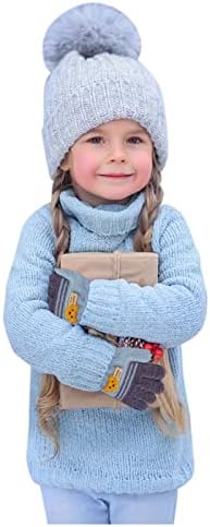 Qvkarw/Ръкавици за малки момчета, зимни, имитация на зимата, за малки момичета, пълни с ръкавици, мультяшные топли