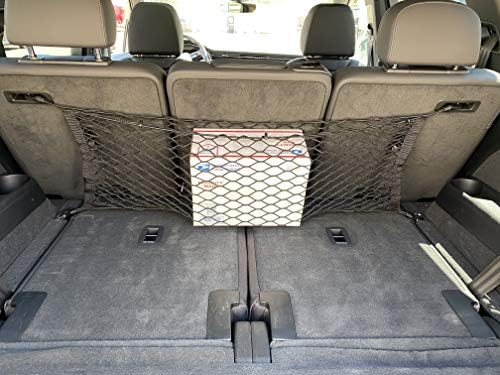 Автомобилна Еластична Мрежа за багаж в стил плика на задната седалка, Транспортна мрежа за Audi Q7 Аксесоари 2017-2023