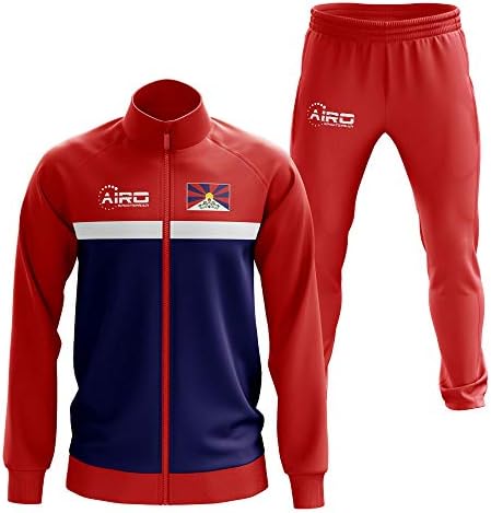 Спортен костюм Airo Sportswear Tibet Concept за футбол (Червен)