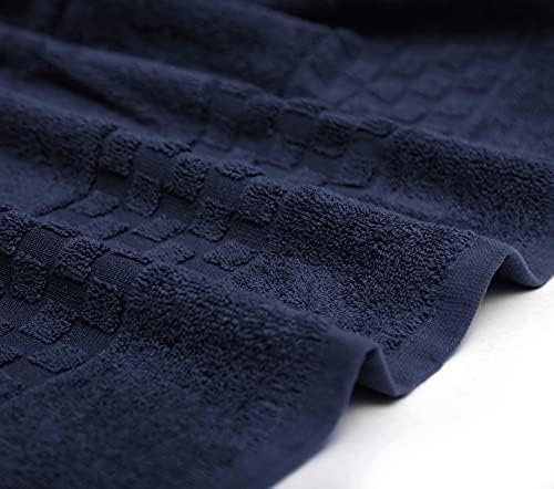 Комплект хавлиени кърпи Pleasant Home с карирана ивица - 4 опаковки – 28 x 55 - памук - 520 ГОРИВО – Леки,